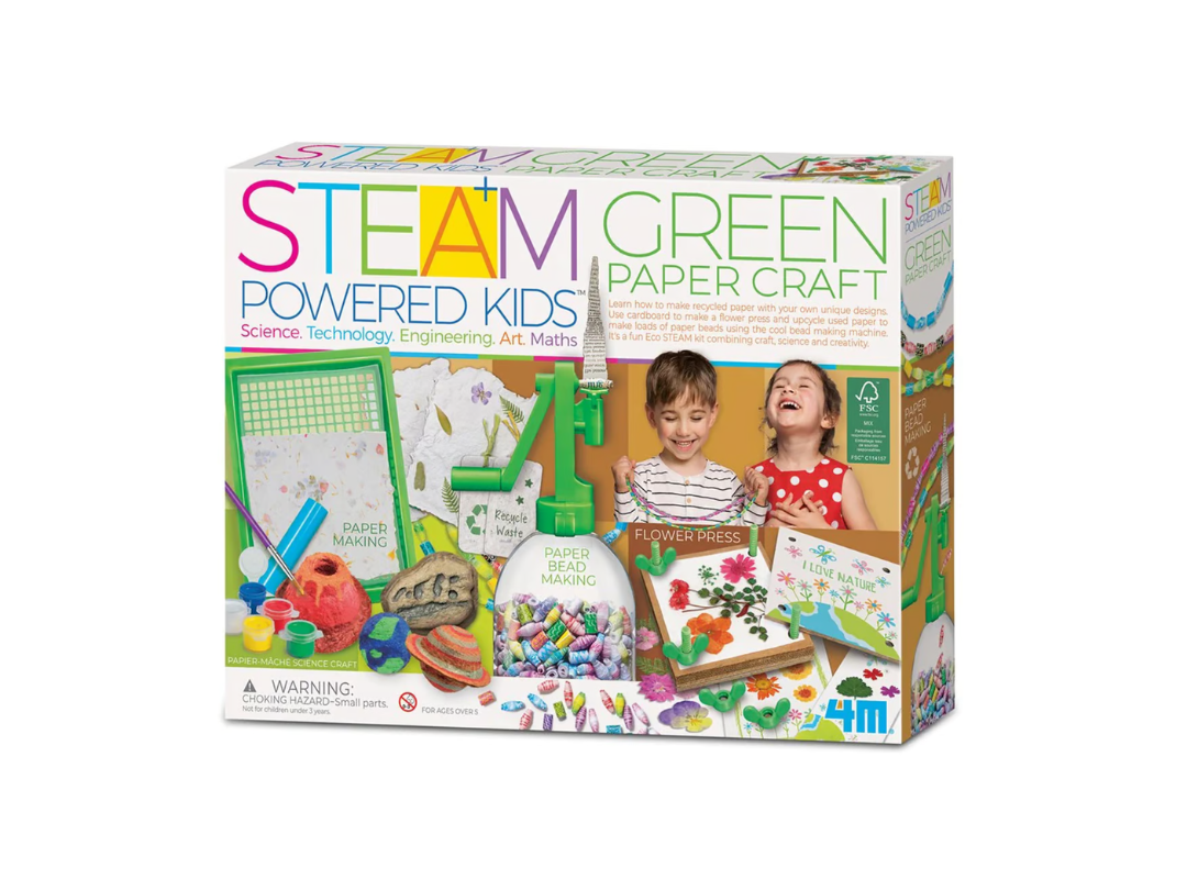 Buy 4M Steam Powered Kids Green Paper Craft 00-05542 in Qatar Buy 4M Steam Powered Kids Green Paper Craft 00-05542 in Qatar